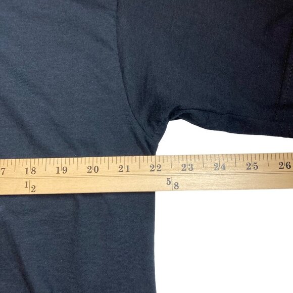 Dare Resist Drugs Violence Blue Camo Graphic‎ Shirt Sz XL Black Cotton Retro - Picture 5 of 8